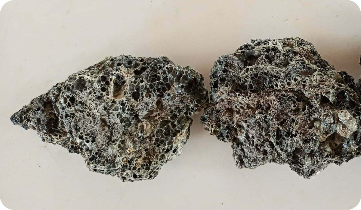 2 to 6 inches Porous Lava Volcanic Rocks