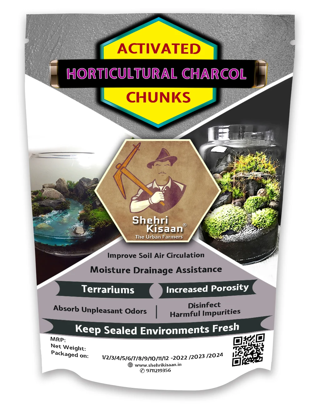 Charcoal for Plants (Chunks)