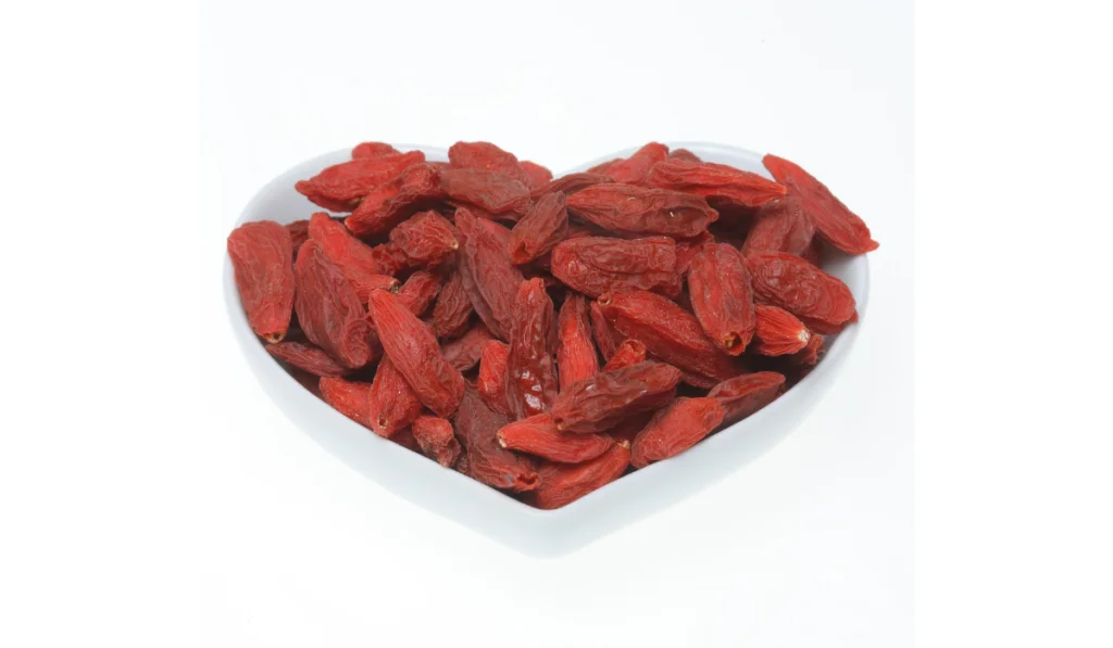 Goji berries is a fruit berry and medicinal plant